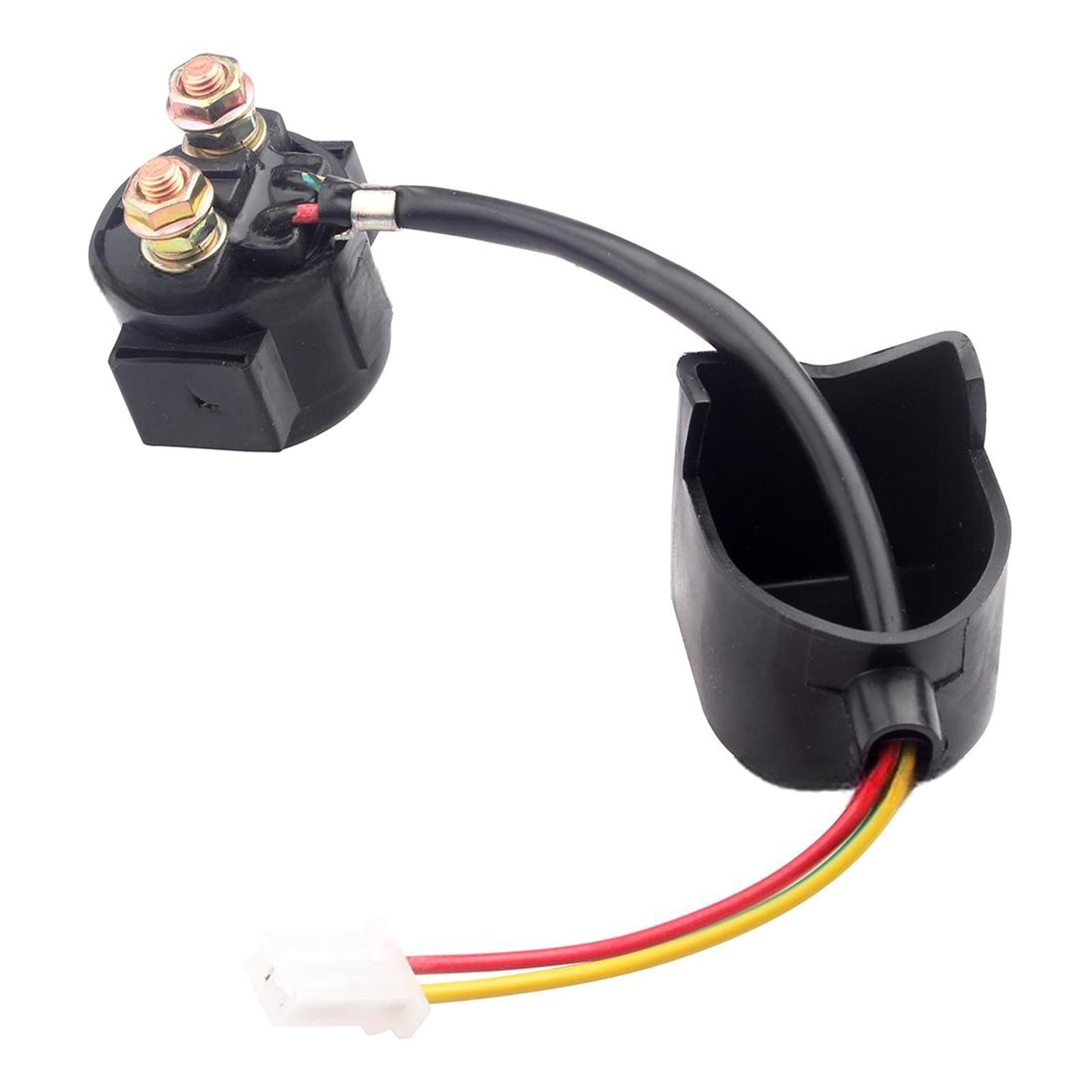

High Starter Solenoid For 50cc 250cc GY6 Engine Motorcycles Kart Direct Fit ABS Metal Housing 1