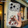 Phone Case: 2D Flat, Fits iPhone 18 17 16 15 14 13 Pro, Transparent Four Corner Protection, Rock Skull, Christmas and Halloween Gift