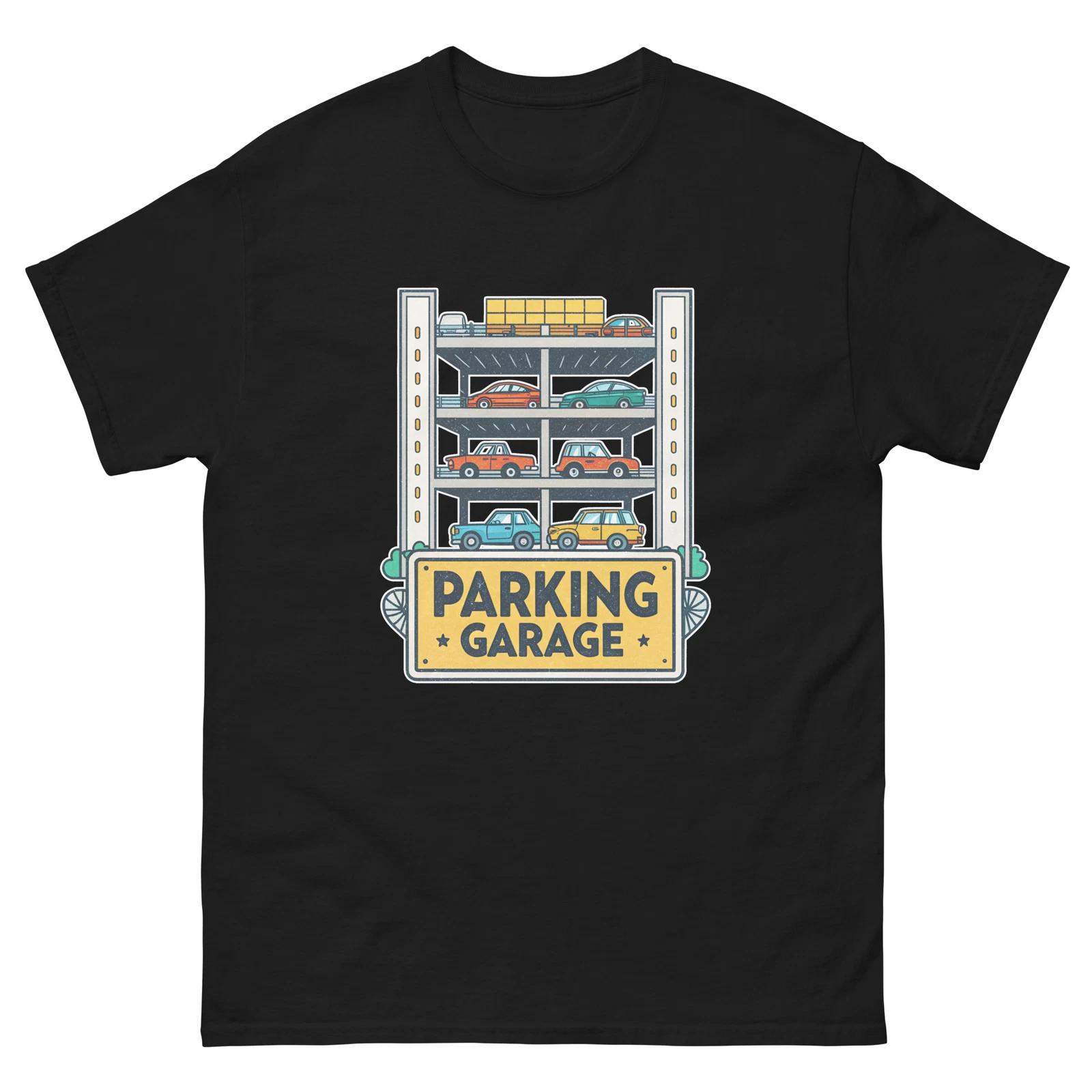 

Parking Garage Everyday Location Building Place T-Shirt XL