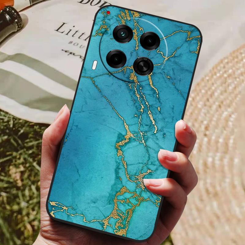 For Tecno Camon 30 4G 5G Case CL7 Luxury Phone Silicon Back Cover For Tecno Camon30 Cases 6.78" Full Protective Shell Capas