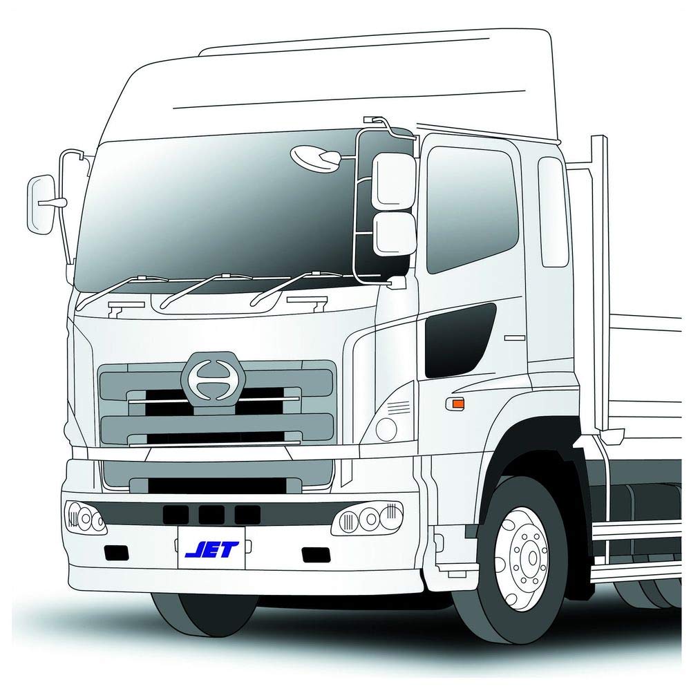 JET INOUE Floor Mats for New 523283 Profia, Blue, R,