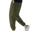 2025 new solid color large size casual pants men's summer trend casual loose leggings men's