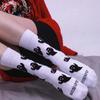 Streetwear Halloween Ghost Socks Cartoon Mid-Calf Socks Sweat Absorbent Socks Women  Students