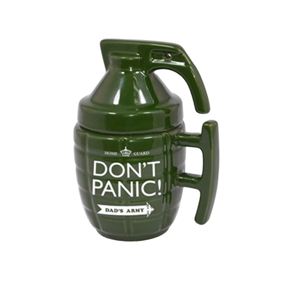 Dad's Army Don't Panic! Grenade Mug