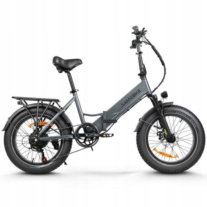 Vélo Électrique - SAMEBIKE - LOTDM200-II-FT-GY - 48V 13Ah - Autonomie 60-120 km - 20 pouces