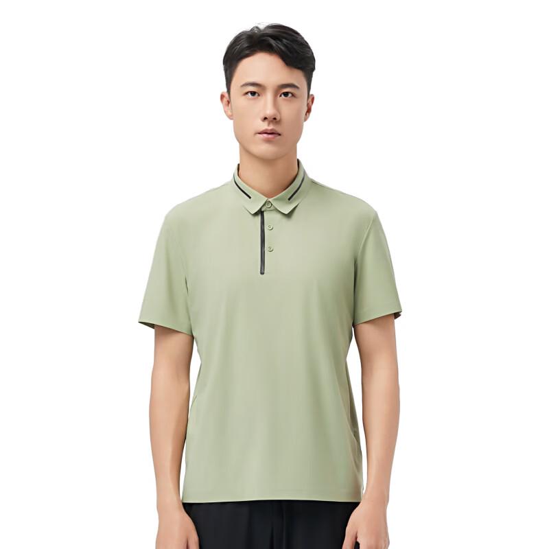 SCALER Men's Breathable Short Sleeve Polo Shirt