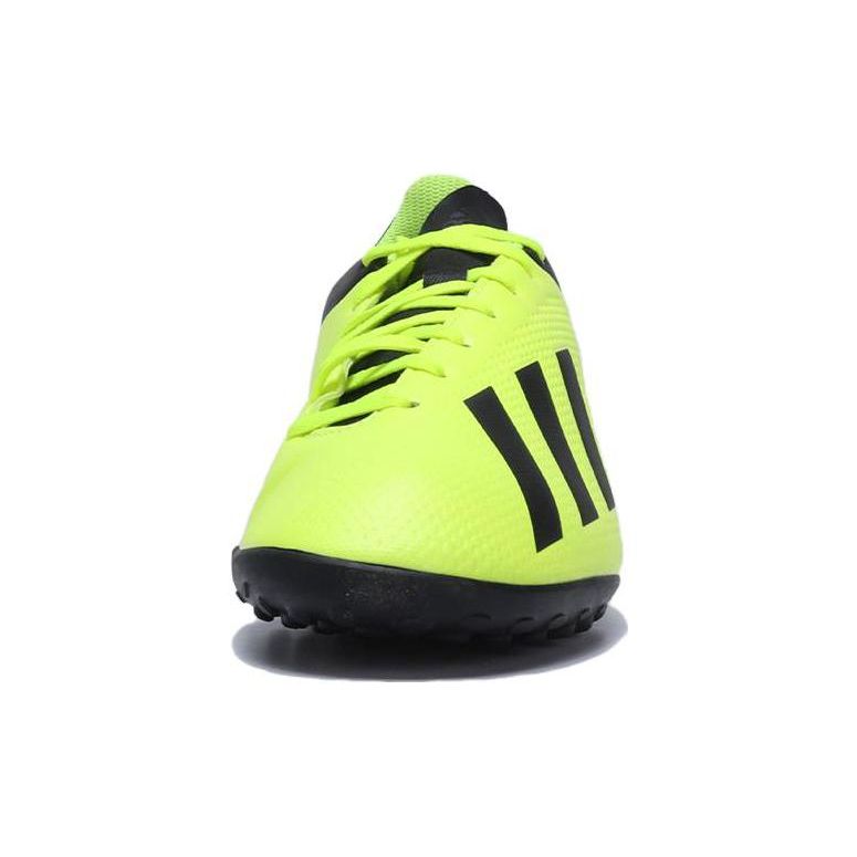 Adidas X Tango 18.4 Round Head TF Men Soccer Shoes Yellow Black DB2479