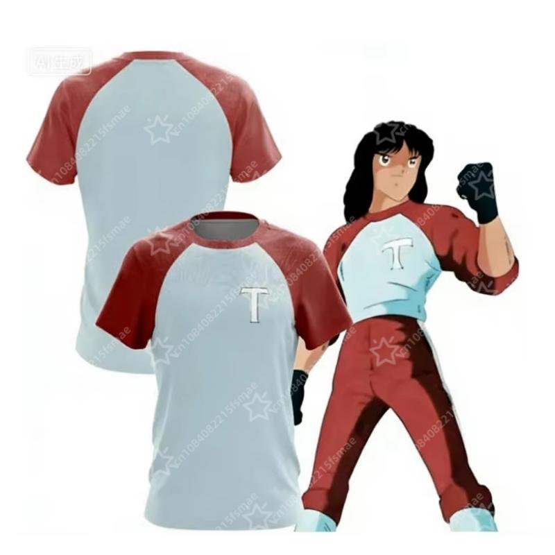 2026Anime Captain Tsubasa Soccer Kit Kids Adult Nankatsu Tsubasa Toho Hyuga Misaki Wakabayashi Retro Football Jersey Set Uniform