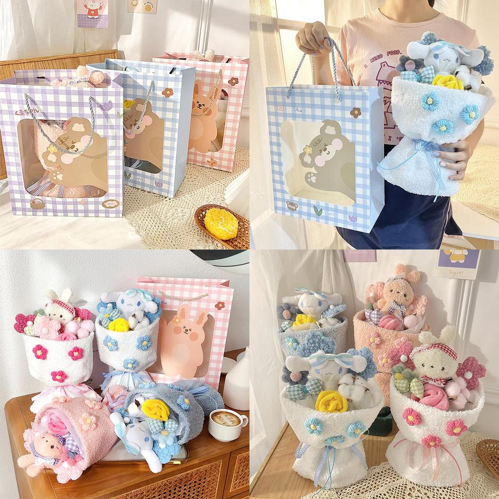 Cinnamoroll Rabbit Bouquet Plush Toy Girls Valentine's Day Gift