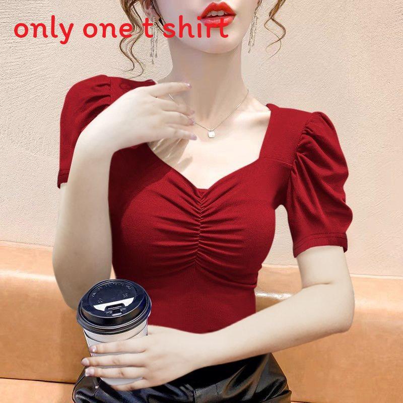French Style Sleeveless V Neck T Shirt With Embroidery For Women Casual Wear