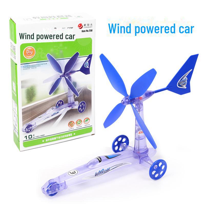 DIY Wind-Powered Robot Kit: Creative Educational Science Toy for Students