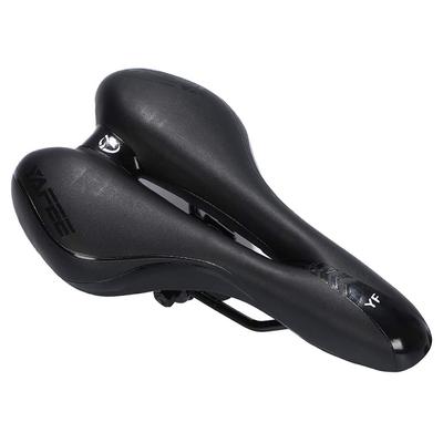 Faux Hurt Your Super Road Cross Mountain Bike [Ludus Felix] Selim, Couro, Bicicleta, Não Bate, Grosso, Perfurado, Bicicleta, Bicicleta, (Preto)