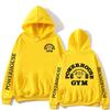 Powerhouse Gym Logo Hoodie Ashion Sweatshirt Hip Hop Casual Mode Unisex Herbst Winter Fleece Streetwear Oberteile