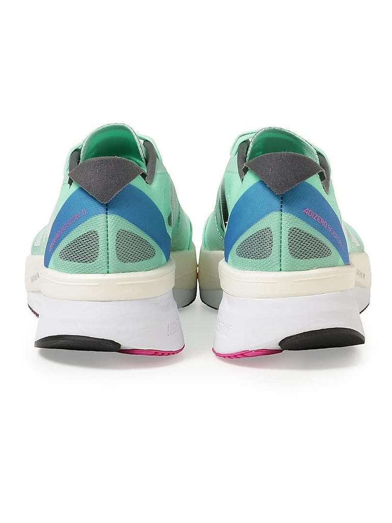 Adidas Adizero Boston 11 Running Pulse White Size cm Men's Shoes, LWE89, Mint/Footwear White/Crystal (GV9064), 25.0