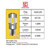 T10 LED Position Lamp, LED Back Lamp, Backward Light, Explosive Light, Double Brightness Up,