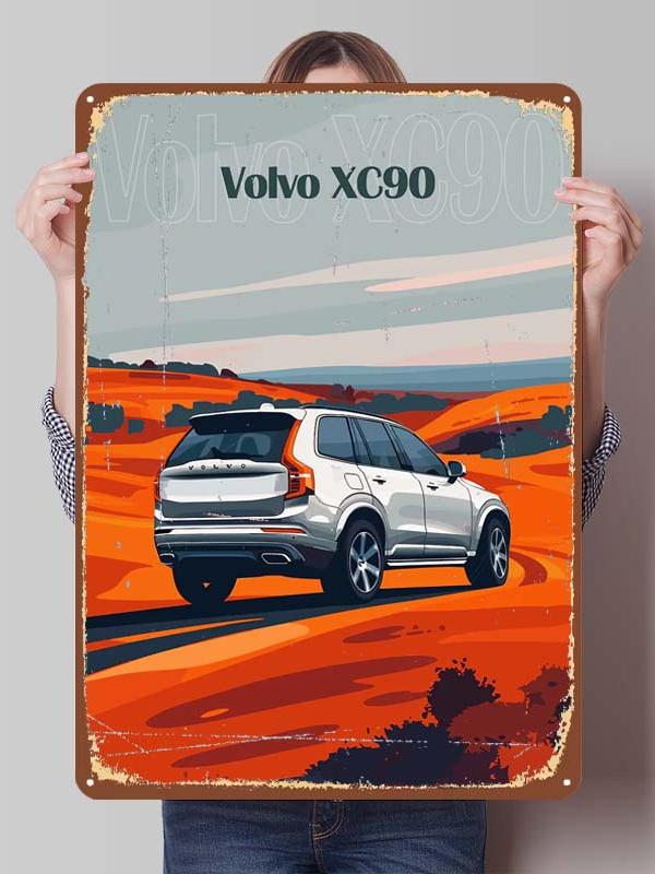 Volvo Metal Signs Classic Car Posters Home Decorations Custom Tinplate Sign for Garage Wall Art Decoration Room Ornaments Retro