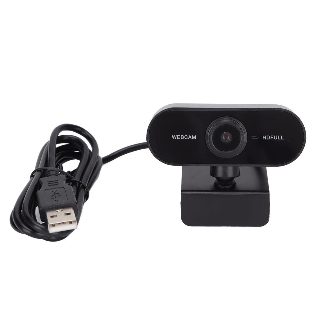 1080P Webcam Auto Focus Full HD Computer Camera with Microphone for Live Broadcast Video Call Conference