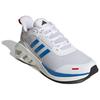 Adidas All Day Power E Fashion Versatile Non-Slip Wear-Resistant Low-Top Running Shoes Men Sneakers White Blue JS3433