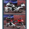 1/11 HONDA Gold Wing GL800 2021 Modello Moto in Lega Diecasts Metallo Moto da Turismo Ricreativo Modello Suono Luci Giocattolo per Bambini Regalo