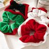 Ties Hair Accessories Girls Women Elastic Hair Bands Christmas Scrunchie Hair Rope Velvet Scrunchie