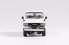 Gaincorp Products Toyota Land Cruiser 60 RHD Front Winch and Finished Model 1/64 - (with Spotlight) White, KS-029-87