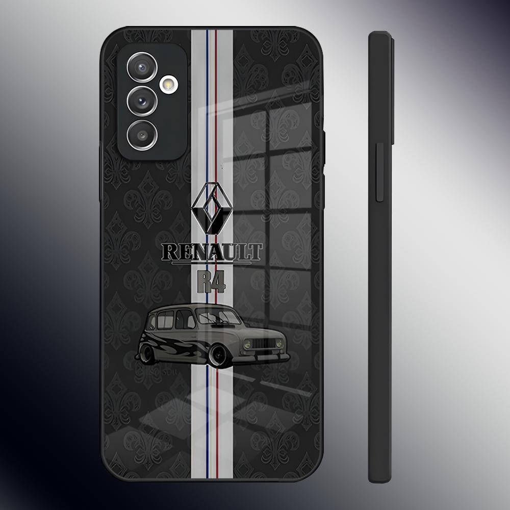 R-Renaults Logo French Car Phone Case For Samsung S26 S24 Ultra S23 S22 S21 Fe S25 Plus A54 A34 A24 A53 A13 A16 Glass Cover
