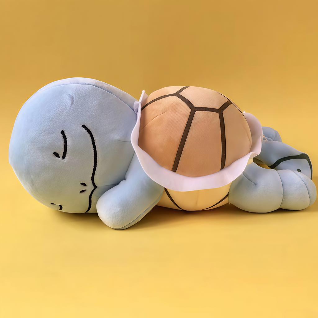 20CM Pokémon Plush Toys Sleeping Position Pikachu Eevee Squirtle Bulbasaur Anime Character Doll Child Birthday Christmas Gifts