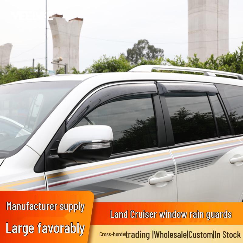 Rain Guards for 08-21 Land Cruiser LC200 - Modified Window Accessories