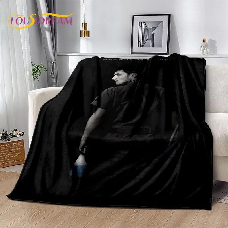 3D Handsome Josh Hutcherson Star Soft Flannel Blanket for Beds Bedroom Sofa Picnic,Throw Blanket for Cover Outdoors Leisure Gift