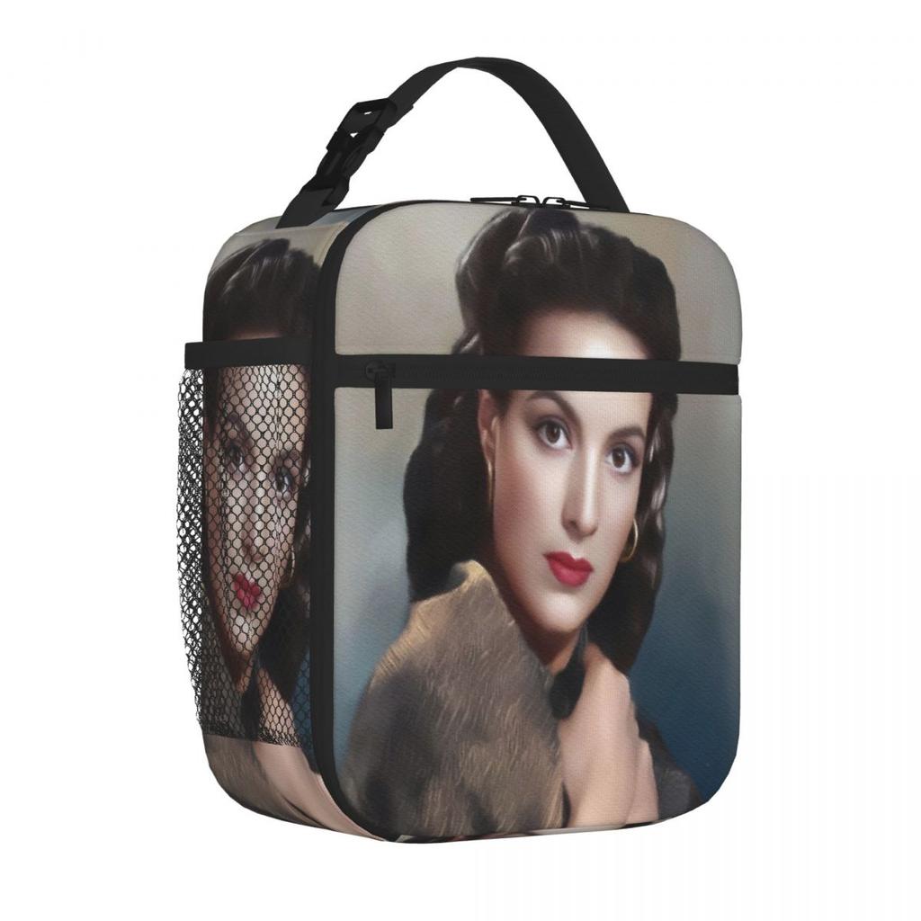 Bestselling Maria Felix, Actress Monochrome Commuter Lunch Bag Business Trip Sports Lunch Bag