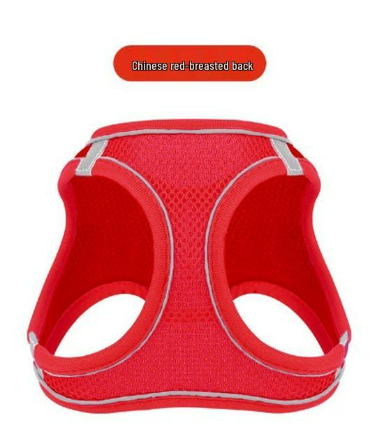 Reflective Vest-Style Pet Harness with Leash - Breathable for Cats & Dogs