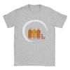 Unisexs Tshirts Peace Walking Monks Minimalist Zen Art Fashion Pure Cotton Tees Short Sleeve T Shirts Crewneck Tops Party