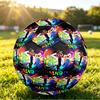Pallone da Calcio Misura 5 Modello Rainbow Friends, Pallone da Calcio Resistente all'Usura per Partite Allenamento Gioco Sportivo Quotidiano