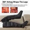 Foot Air Pressure Leg Massager 3-in-1 Modes 360° Full Leg Massage Boots Leg and Foot Air Wave Massager LED Display Controller
