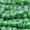 10x12.5mm Solid Color Acrylic Drum Beads for DIY Necklaces, Phone Chains, and Hair Ties.