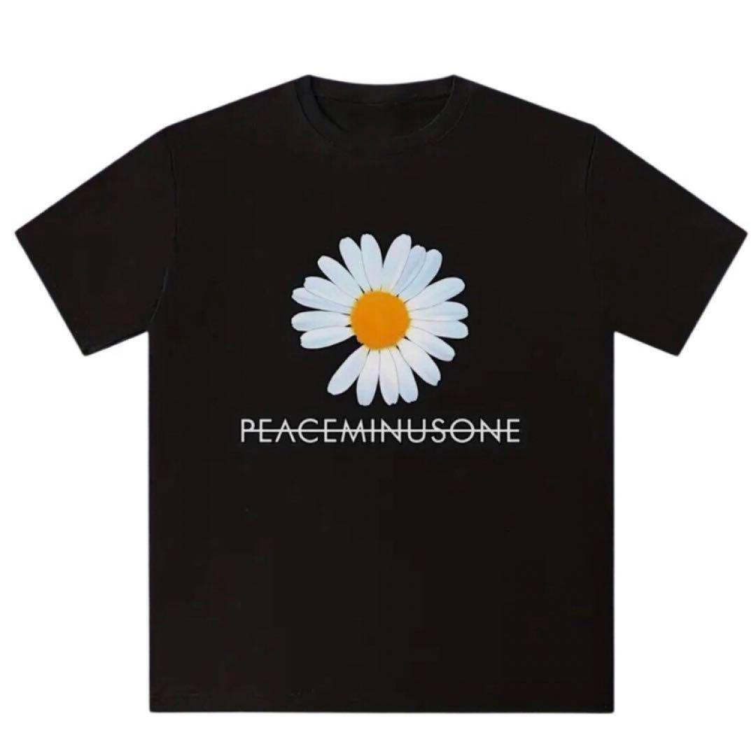 

[USED] PEACEMINUSONE T-shirt short sleeve black Y2K Korea G-DRAGON