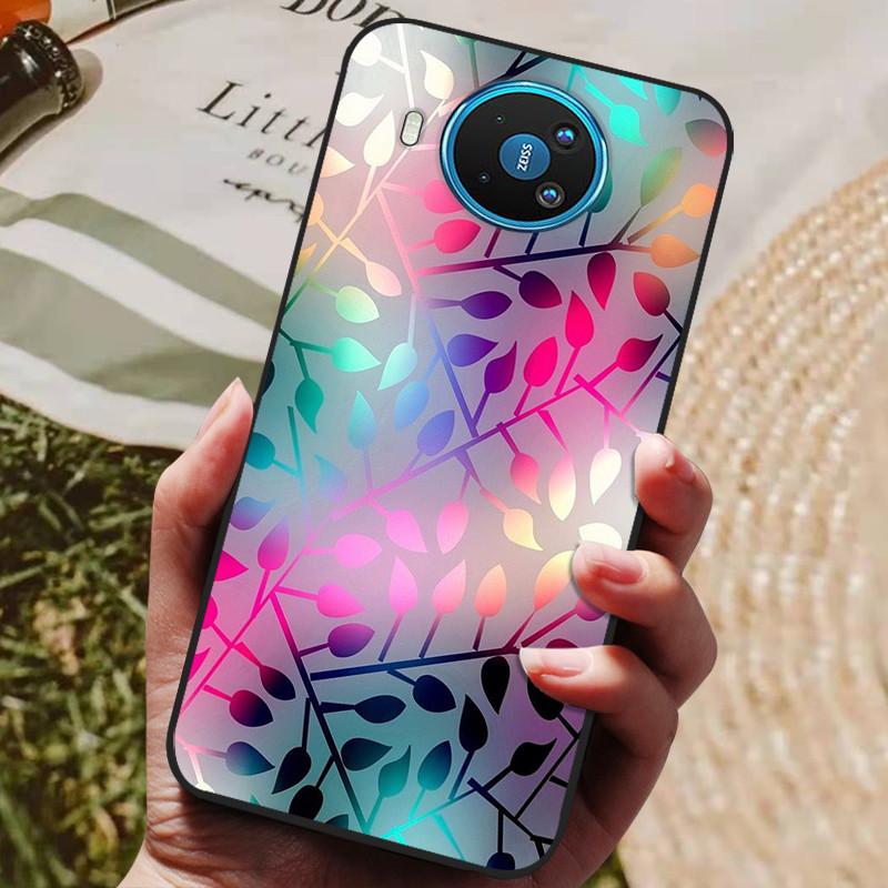 For Nokia 8.3 5G Case Soft TPU Silicone Cover for Nokia 8.3 Nokia8.3 5G Phone Case 6.81 Inch Cute Cat Protective Case Bumper