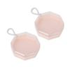 5Pcs Powder Puff Storage Box Case Portable Organizer Container Transparent Plastic