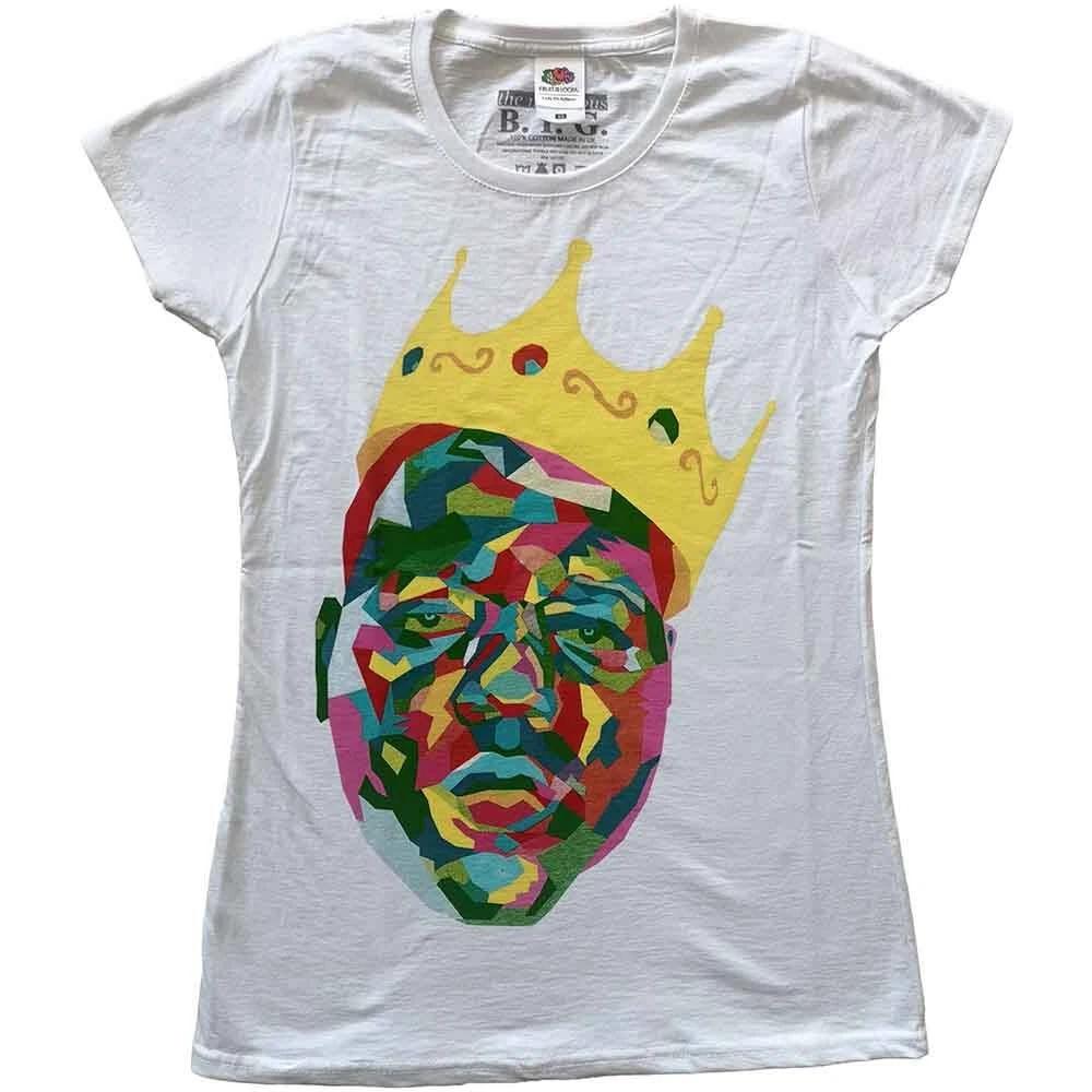 Biggie Smalls Ladies T-Shirt: Crown (XX-Large) XL