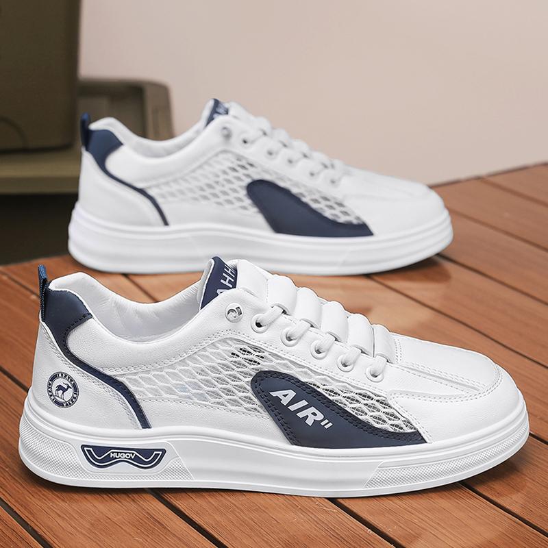 Mesh Schuhe für Herren Sommer Atmungsaktive Sneaker Lässig Outdoor Laufen Tennis Plateau Sport Wandern Designer Luxus Slipper