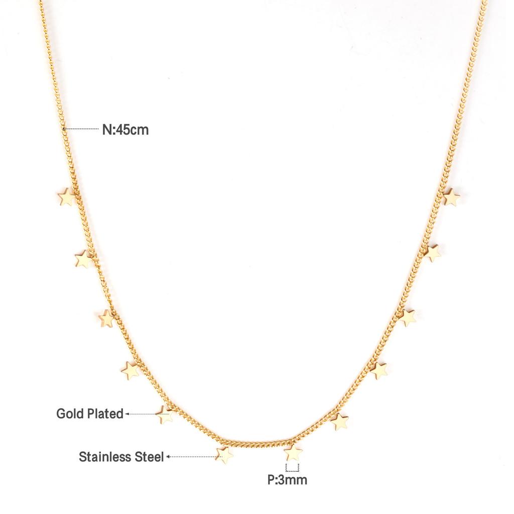 Simple And Versatile Rectangle Pendant Necklace Minimalist Luxury Women's Jewelry Accessory