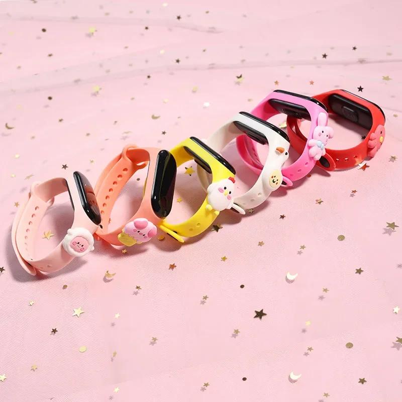 New Cartoon LED Meter 3 Action Figure Watch Band Electronic Watch Creative Student Plastic Bracelet CHILDREN'S Touch Watch