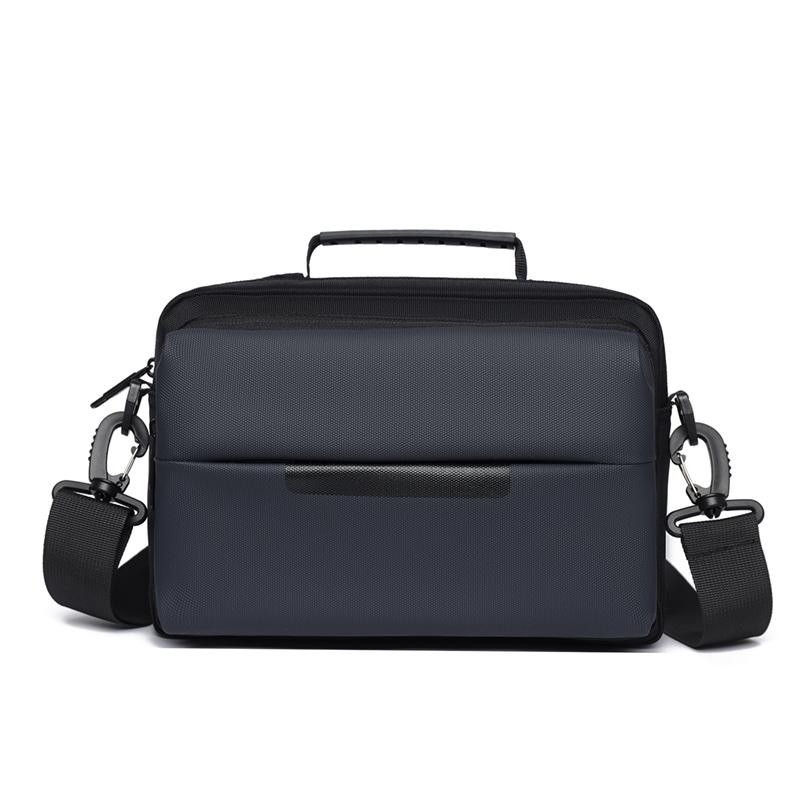 Men's Shoulder Bag Waterproof Crossbody Bag Business Chest Bag Solid Color Handbag