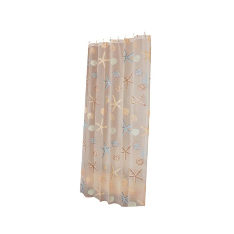 Modern Shower Curtain Star Partition Fresh Mildeweil Waterproof Mildipe Peva Bathroom Shower Curtain | Waterproof Curtains (120*180)