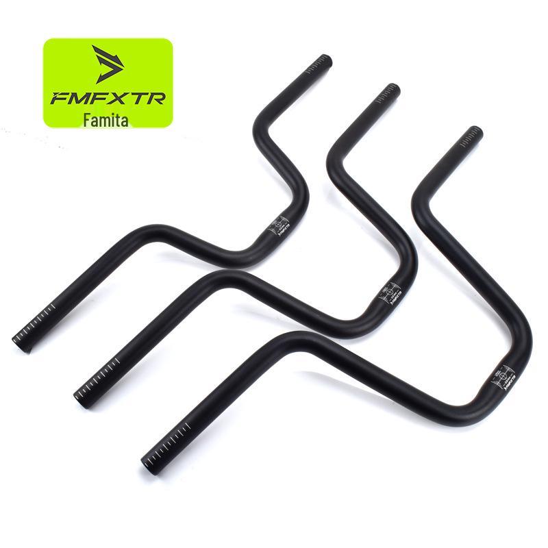 Retro M-Shaped Aluminum Alloy Folding Bicycle Handlebar, 25.4mm, Small Swallow Design, Heightened 412 Modified