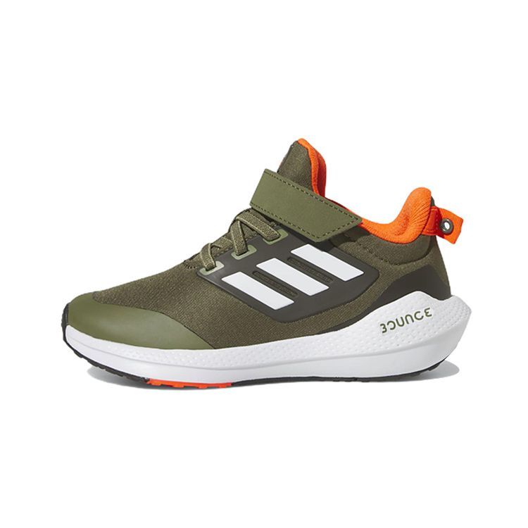 Adidas EQ21 Run 2.0 J Focus Olive Orange Kids Sneakers Green Cloud-White Shadow-Olive GY4365