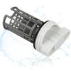 High Capacity Washing Machine Drain Pump Filter High Efficiency Anti Clog Laundry Filter Plastic Replacement Accessories