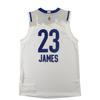 adidas Collaborazione NBA X LeBron Swingman Fan Edition Morbido Confortevole Delicato sulla Pelle Casual Maglia da Basket Maglie Unisex Bianco AC2636