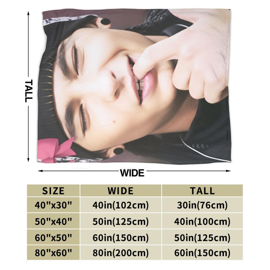 Tom kaulitz Bill Kaulitz  Blankets  Soft Fashion Plush Bedding Throws For Outdoor Picnic Flannel Bedspread Bed Cover