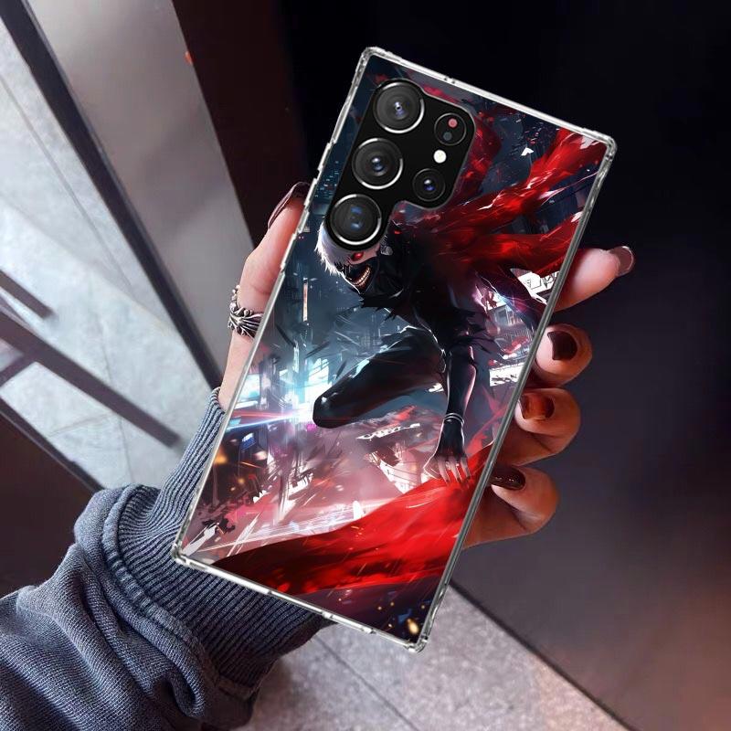G-Ghoul Tokyo Kaneki Ken Phone Case For Samsung Galaxy S26 S25 Edge S24 S23 Ultra S22 Plus S21 S20 FE Soft TPU Back Cover Funda